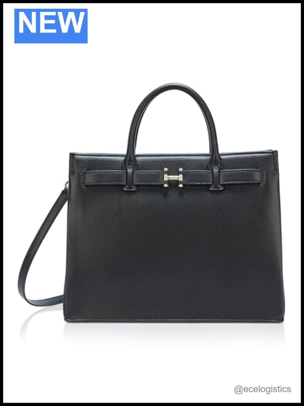 Embossed Pebble Top Zip Satchel Handbag with Adjustable Strap